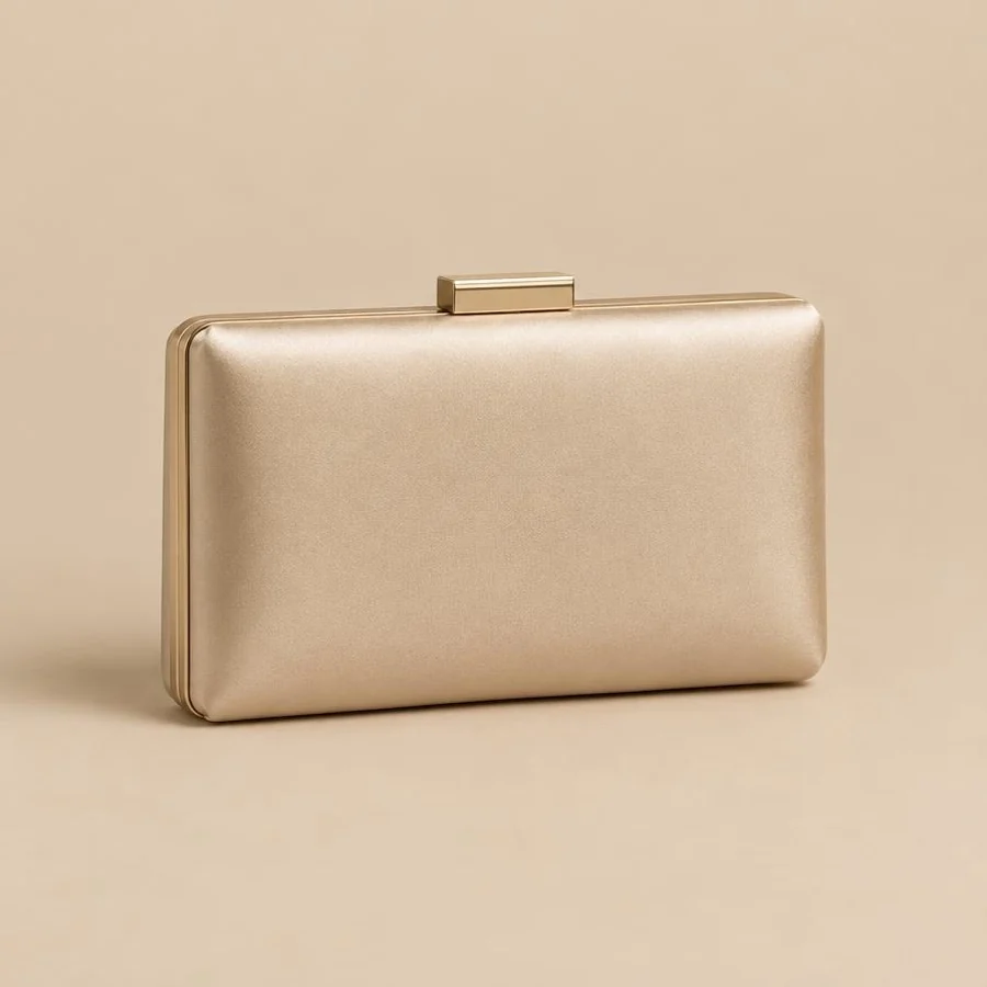 Satin Evening Clutch — unbranded bag sample