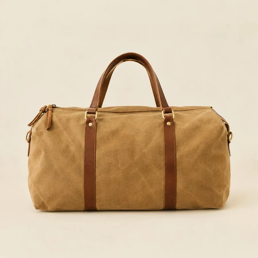 Weekender Duffel — unbranded bag sample
